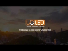 Cornice superiore della piscina luci al neon