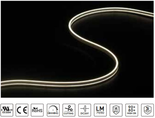 سعر جيد الشرائط المرنة للكتف الجانبي LED SMD2835 LED LM80 الإضاءة عالية السطوع Flex Neon LED الانترنت