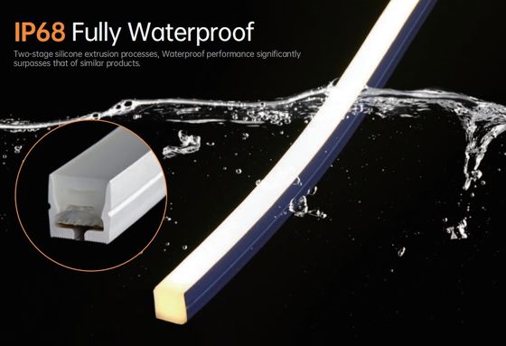 24V LED kolam renang Lampu neon IP68 Waterproof Salt Resistant Asam Dan Alkali Resistant