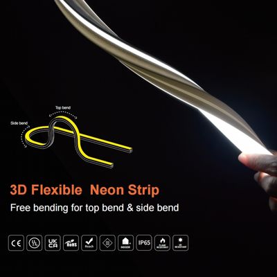 Bon prix Néon LED 3D personnalisable en silicone de qualité alimentaire avec extrusion intégrée, résistant au sel/acides/alcalis/UV, 3D 1616 en ligne