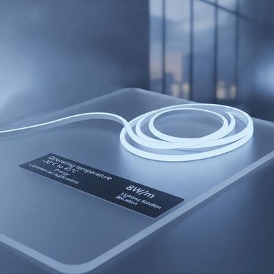 Giá tốt. Nhiệt độ hoạt động âm 20 độ C đến 45 độ C Dải đèn LED neon linh hoạt Giải pháp chiếu sáng năng lượng 8 watt trên mét cho các ứng dụng thương mại trực tuyến