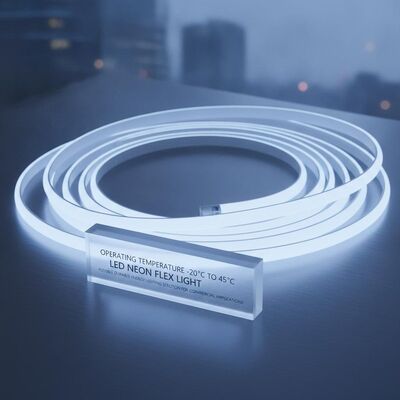 좋은 가격 운영 온도 마이너스 20C ~ 45C LED 네온 플렉스 라이트 상업용 애플리케이션용 유연한 지속 가능한 에너지 조명 솔루션 온라인으로